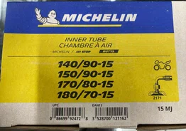Câmara Ar 15 Michelin p/Moto 140/90-15/ 150/90-15/ 170/80-15