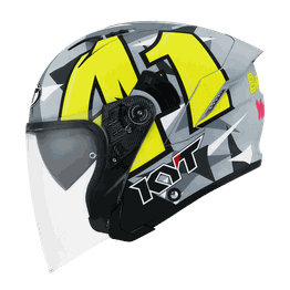 Capacete KYT NF-J Espargaro Matt Grey