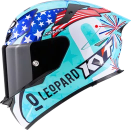 Capacete KYT TT Revo Leopard Americas