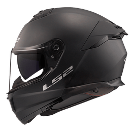 Capacete LS2 Stream II FF808 Monocolor Preto Fosco