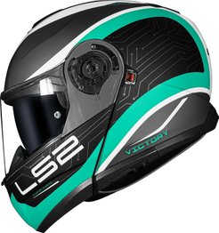 Capacete LS2 Strobe II FF908 Escamoteável Victory