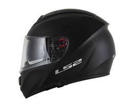 Capacete LS2 Vector FF397 Monocolor Preto Fosco