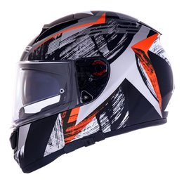 Capacete LS2 Vector FF397 Scratch Matte Blk/Red