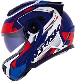 Capacete Norisk FF345 Speedmax Fosco Blue/Wht/Red