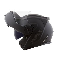 Capacete Norisk Route FF345 Escamoteável Preto Fosco