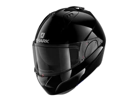 Capacete Shark Evo ES Escamoteável Blank Preto Brilhoso