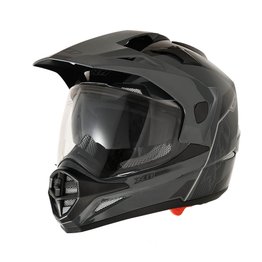 Capacete X11 Crossover Solides Cinza