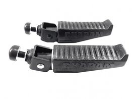 Pedaleira Protetor Dianteiro Chapam Preto Fosco (Par)