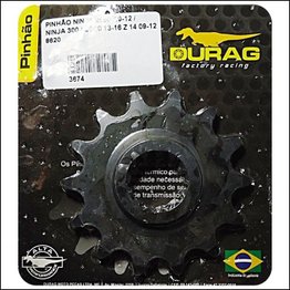 Pinhão Ninja 250R/Ninja 300/Z300 14D Durag