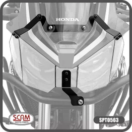 Protetor Farol Africa Twin CRF 1100L 2021/... Policarbonato Scam