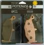 Pastilha Freio Potenza PTZ113GP Sinterizada