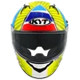 Capacete KYT NF-R Xavi Flores Blue Red Yellow