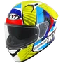 Capacete KYT NF-R Xavi Flores Blue Red Yellow