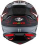 Capacete KYT R2R Led Matt Black/Grey
