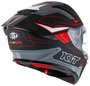 Capacete KYT R2R Led Matt Black/Grey