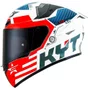 Capacete KYT TT Course Fuselage Red