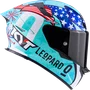 Capacete KYT TT Revo Leopard Americas