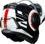 Capacete LS2 Scope FF902 Arcxh Blk/Wht/Red