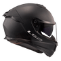 Capacete LS2 Stream II FF808 Monocolor Preto Fosco