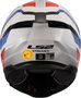 Capacete LS2 Stream II FF808 Vintage Wht/Red/Blue
