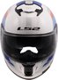 Capacete LS2 Stream II FF808 Vintage Wht/Red/Blue