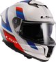 Capacete LS2 Stream II FF808 Vintage Wht/Red/Blue