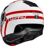 Capacete LS2 Strobe II FF908 Autox Wht/Red