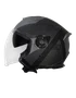 Capacete Origine Palio 2.0 Aberto Hyper Preto/Cinza Fosco