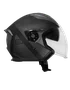 Capacete Origine Palio 2.0 Aberto Hyper Preto/Cinza Fosco