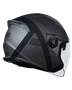 Capacete Origine Palio 2.0 Aberto Hyper Preto/Cinza Fosco