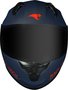 Capacete Race Tech Sector Monocolor Azul Fosco