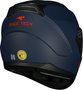 Capacete Race Tech Sector Monocolor Azul Fosco