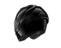 Capacete Shark Evo ES Escamoteável Blank Preto Brilhoso