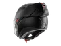 Capacete Shark OXO Escamoteável Blanl KMA Preto Fosco