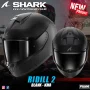 Capacete Shark Ridill 2 Blank Mat KMA Fosco