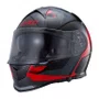 Capacete X11 Revo Vision SV Preto/Vermelho Capacete X11 Revo Vision SV Preto/Vermelho