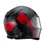 Capacete X11 Revo Vision SV Preto/Vermelho Capacete X11 Revo Vision SV Preto/Vermelho
