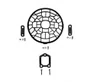 Protetor Farol Royal Enfield Himalayan 450 2025+ Chapam